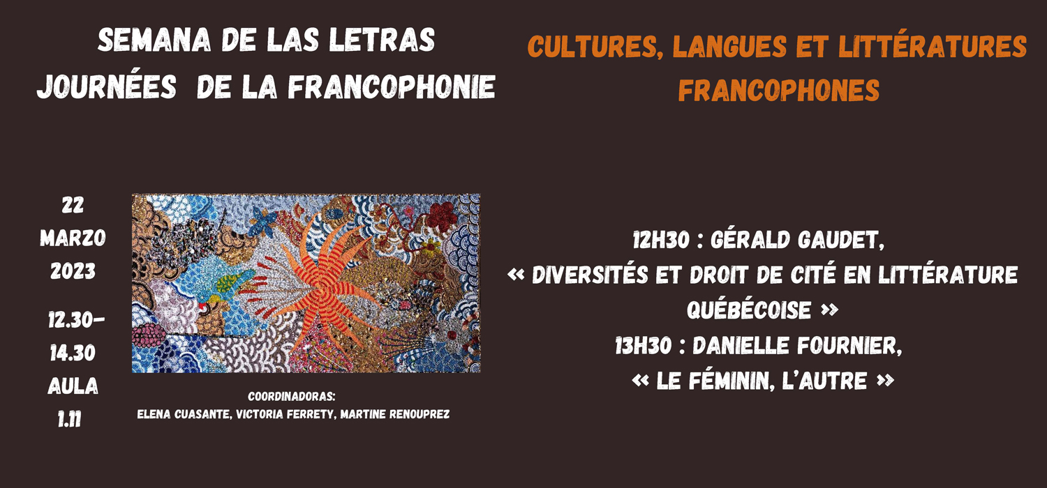 Journée de la Francophonie: Gérald Gaudet – Danielle Fournier