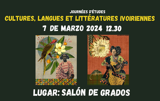IMG Journées D’études: Cultures, Langues et Littératures Ivoiriennes: 7 de marzo 2024