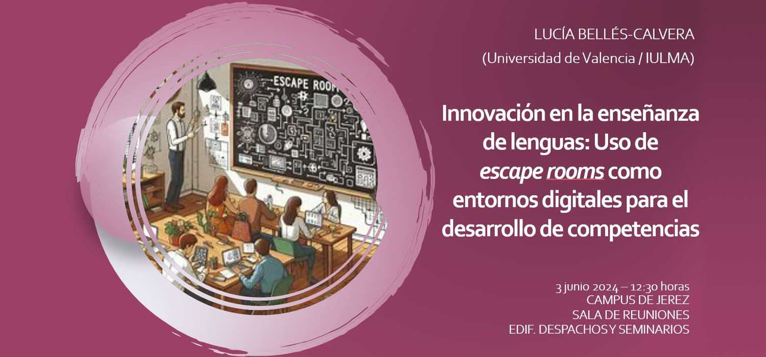 Innovación en la Enseñanza de Lenguas: Uso de Escape Rooms como  entornos digitales para el desarrollo de Competencias