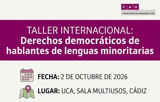 IMG La Facultad de Filosofía y Letras acoge el Taller Internacional sobre Derechos Democráticos de Hablantes de Lenguas M...